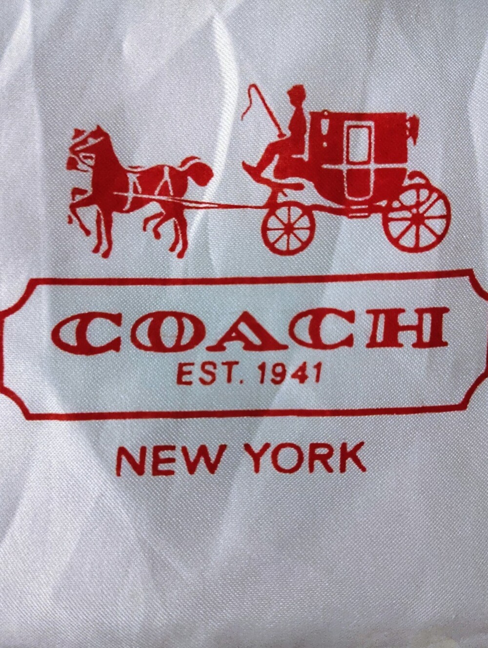 Coach Drawstring Dust Bag - Picture 3 of 4